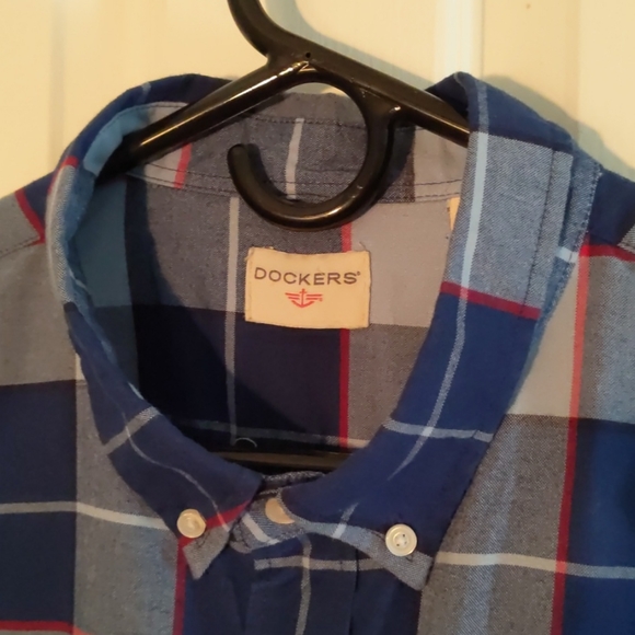 Dockers Long Sleeve Collar Shirt . Size XL - Picture 6 of 12